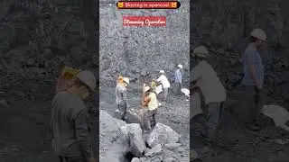 Blasting In Opencast#shorts#viral shorts #trending#blasting#mining#reels#coal mine#foryou #ytshorts
