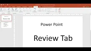 PowerPoint Review Tab Full Tutoria