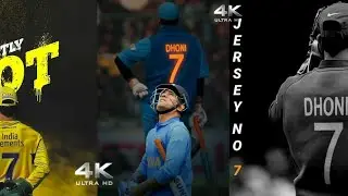 MS Dhoni 4k Full Screen Status || Ultra HD Whatsapp Status #Thala #Short