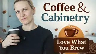 Coffee, Cabinetry, and the Importance of Drafting in Custom Cabinet Design.