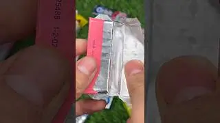 Pink Orbit Gum Unpacking ASMR Unboxing #asmr #unpacking #gum #unboxing #shorts