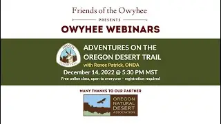 Adventures on the Oregon Desert Trail | Friends of the Owyhee & Oregon Natural Desert Association