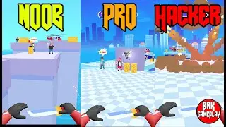 NOOP vs PRO vs HACKER (Hit Master 3D Gameplay)