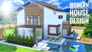 Modern House Desing || Sims4 || StopMotion speed || #nocc