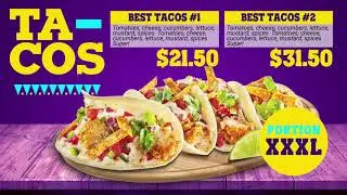 Food Menu Promo