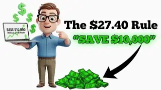 The $27.40 Rule: Save $10,000 in 2026 &mdash; No Side Hustle Needed#investing 