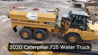 2020 Caterpillar 725 Water Truck for Sale | 5,488 Hours | Section 179 Tax Deduction | TKO Equipment