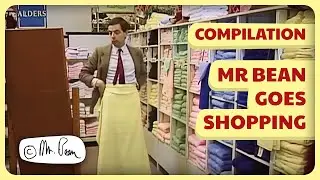 Mr Bean's Hilarious Shopping Day... & More | Compilation | Classic Mr Bean