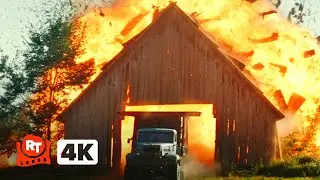 Sisu: Road to Revenge (2025) 4K - Warplanes vs. Truck Shootout | Movieclips