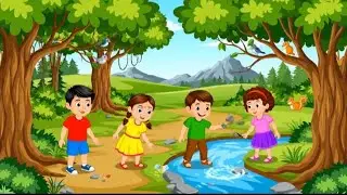 पेड़ बचाओ ।। पानी बचाओ ।। save environment || save water || 2d Animation || AI Video