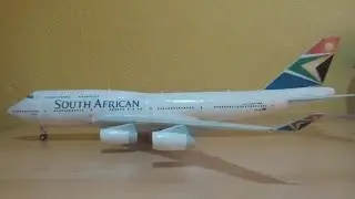 South African 747-400 Papercraft