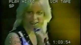 Cherie Currie - Science Fiction Daze - Version 2 on Japan TV 1978
