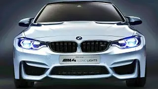 BMW M4 Concept Iconic Lights - LASER OLED Technology