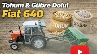 🚜 Tohum & Gübre Dolu! Fiat 640ve480 ile Tarla Ekimine Gidiyoruz 🌾👨‍🌾 MİBZER Baba-Oğul İş Başında! 💪🔥