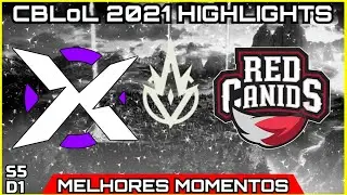 CBLoL 2021 VRX x RED Highlights do Jogo | CBLoL VRX x RED Highlights do Jogo | VRX x RED