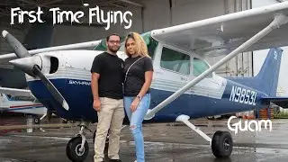 My First Time Flying A Plane! Cessna 172 (Guam)