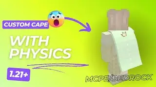 I Made a Custom Cape with Real Physics in Minecraft!