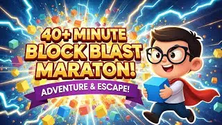 40+ Minute Block Blast Marathon 🔥 Non-Stop Combos & Pure Focus! #blockblast #iosgames #mobilegaming 