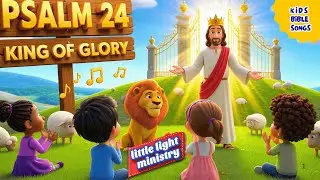 Psalm 24 for Children 🚪 King of Glory | Bible Song | PSALM 24 SONG FOR KIDS| MEMORY VERSE FOR KIDS