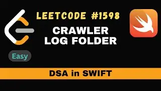 Crawler log folder | LeetCode 1598 | DSA in Swift