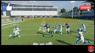 How To Juke Perfectly In Madden 22