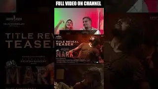 Mark - Title Glimpse | Kichcha Sudeepa | Vijay Kartikeyaa | Ajaneesh B Loknath | Sathya Jyothi Films
