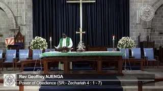 Power of Obedience by Rev Geoffrey NJENGA | 3rd March 2022
