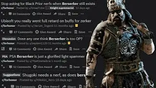 Nerf Berserker - [For Honor]