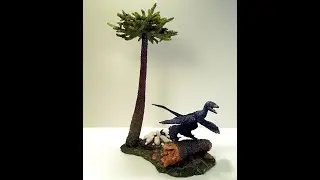 Beast of the Mesozoic Forest environment with Microraptor review
