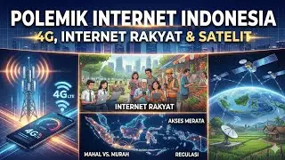 Internet 4G-Internet Rakyat & Internet Satelit Indonesia