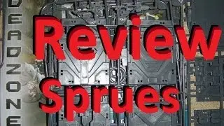 Deadzone sprues. Terrain unboxing.