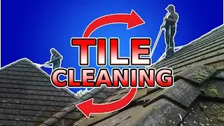 Super Mossy Tile Roof Cleaning in Vancouver WA