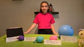 Elephant tooth paste  - balloons blow up