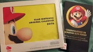 CLUB NINTENDO- ELITE status- Rewards Calendar 2014