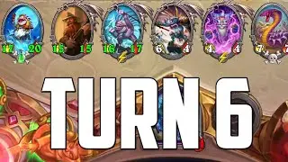 Crazy Turn 6 With Shudderwock! | Hearthstone Battlegrounds Anomaly