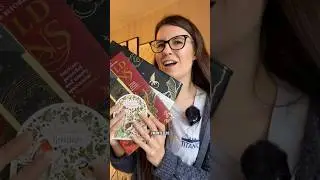 Избалованный 😭❤️ Книжный рождественский подарок #booktok #forthwing #bookish #waterstones