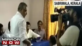 Sabrimala Row: Kerala Government holds review meeting; Devaswom minister chairs meeting