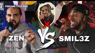 ZEN vs SMIL3Z | PenGame Rap Battle 2025 XERAPH REACTION!!! @SMIL3ZMUSIC