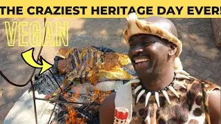 Flavors of Africa: Vegan Lamb Feast Over Open Fire | Celebrating Heritage and Wildlife