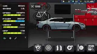 3500 HP NISMO GT-R // PIXEL CAR RACER