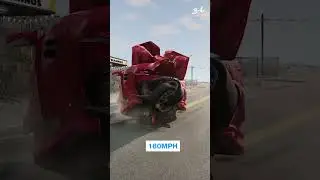 From 30MPH to 260MPH, the difference in damage is wild 🏎️💥