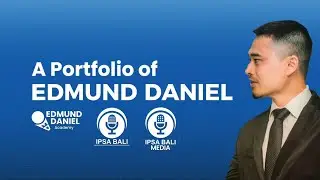 Edmund Daniel -June 2024 Portfolio. MC in English, Senior Journalist Metro TV. Bali. Jakarta. Manado