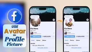 How to Use Avatar as Profile Picture on Facebook! [Flip Between Avatar & Photo]