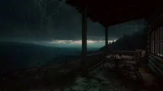 Dark Night Rain and Thunder Sounds for Calm Mind, Stress Reduction and Deep Sleep