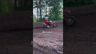 Kid put in two 45 minute motos like it was nothing! #basicfun #kidwind #kidsrule #twotapp3d #moto