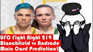 UFC Fight Night 217 (MAINCARD Prediction) Will Blanchfield upset the odds?