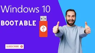 How To Make A Bootable USB Drive of Windows 10 in Easiest way! Hindi