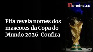 Fifa revela nomes dos mascotes da Copa do Mundo 2026. Confira
