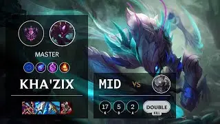 Kha'Zix Mid vs Diana - EUW Master Patch 11.16