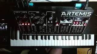 Dreadbox ARTEMIS meets  Expressive E OSMOSE Expressive Synthesizer MPE fun